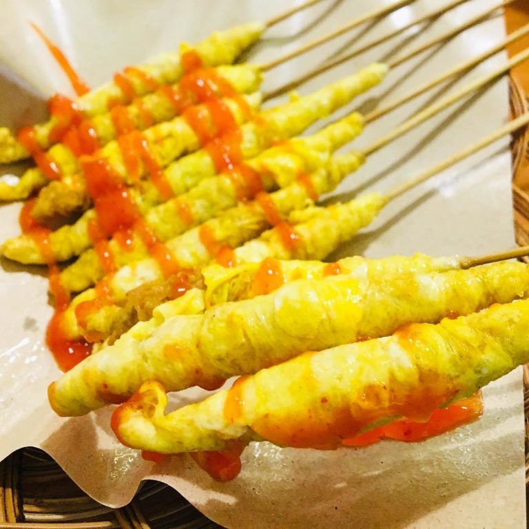 Detail Gambar Sate Telur Mie Nomer 27