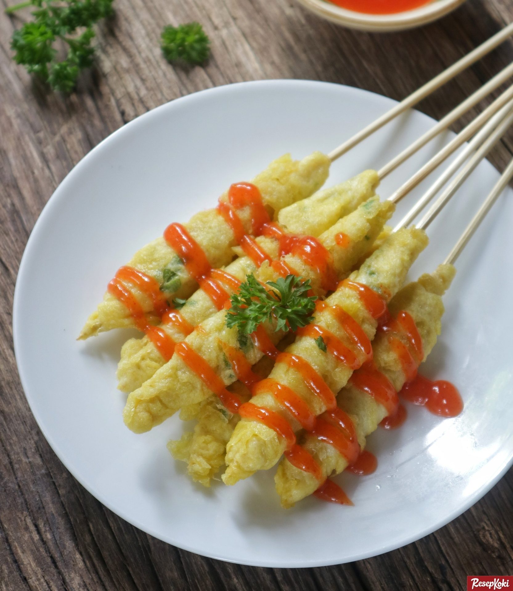 Detail Gambar Sate Telur Mie Nomer 33
