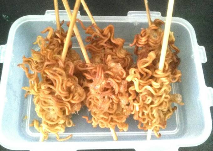 Detail Gambar Sate Telur Mie Nomer 9