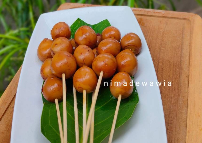 Detail Gambar Sate Telur Puyuh Nomer 14