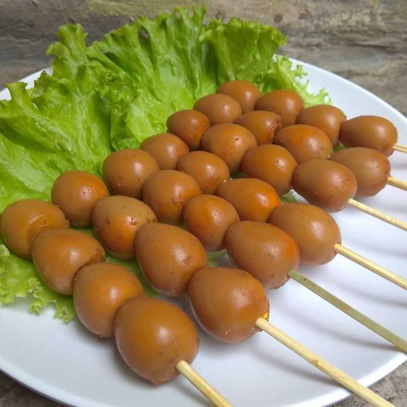 Detail Gambar Sate Telur Puyuh Nomer 31