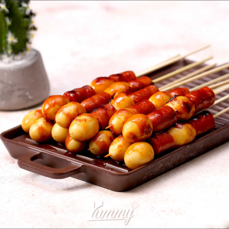 Detail Gambar Sate Telur Puyuh Nomer 37