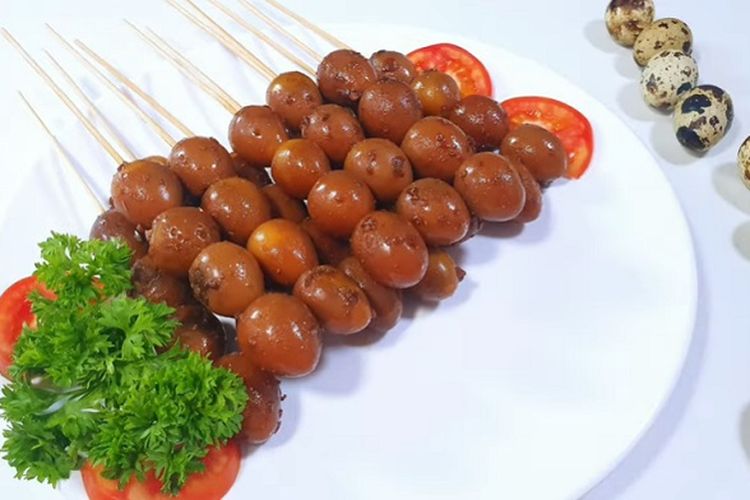 Detail Gambar Sate Telur Puyuh Nomer 49