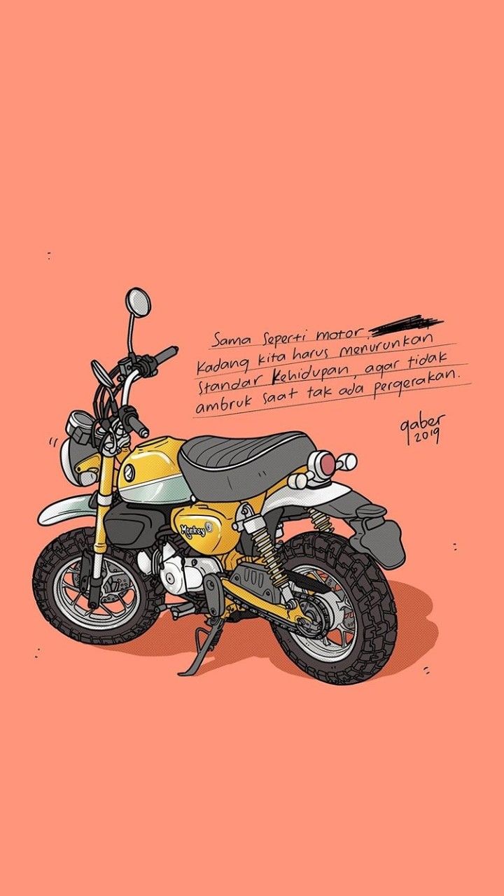 Detail Gambar Satire Sepeda Motor Nomer 45