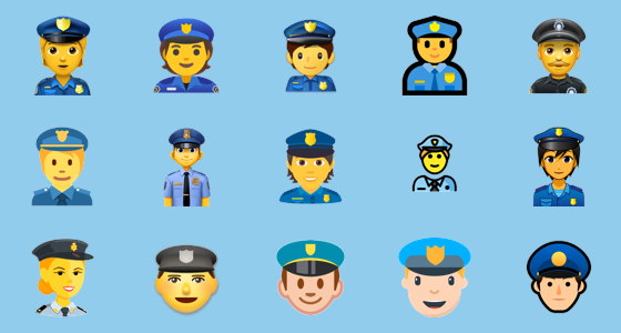 Detail Gambar Satpam Police Emoticon Nomer 5