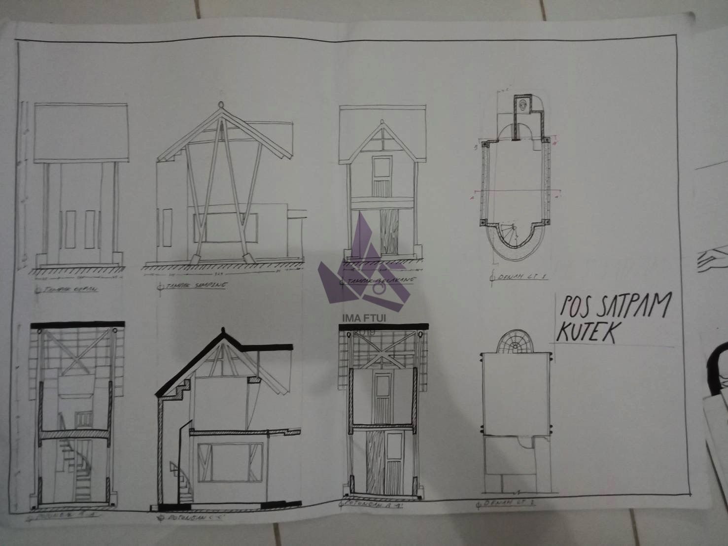 Detail Gambar Satpam Sketsa Satpam Nomer 13