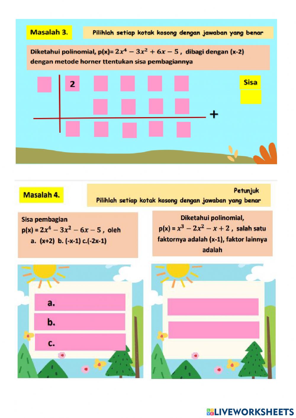 Detail Gambar Satu Kotak Dibagi 2 Nomer 46