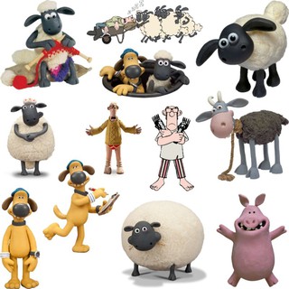 Detail Gambar Saun The Sheep Hitam Putih Nomer 42