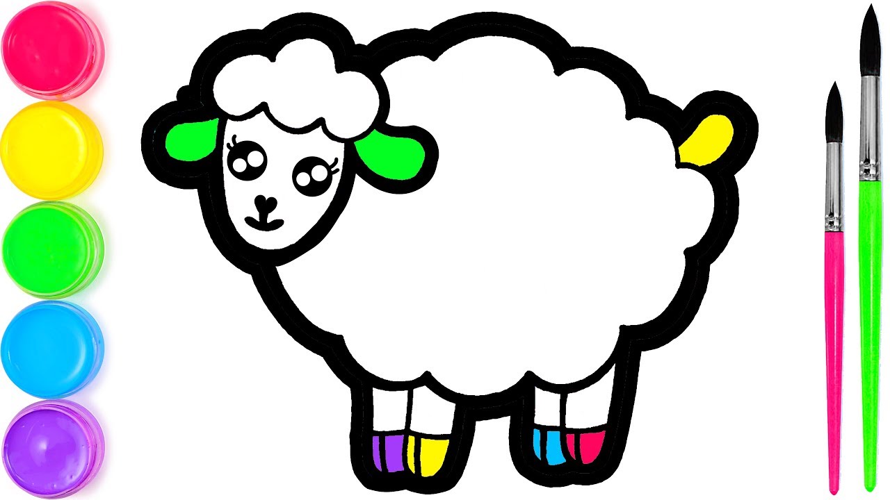 Detail Gambar Saun The Sheep Hitam Putih Nomer 6