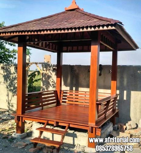 Detail Gambar Saung Dari Kayu Nomer 16