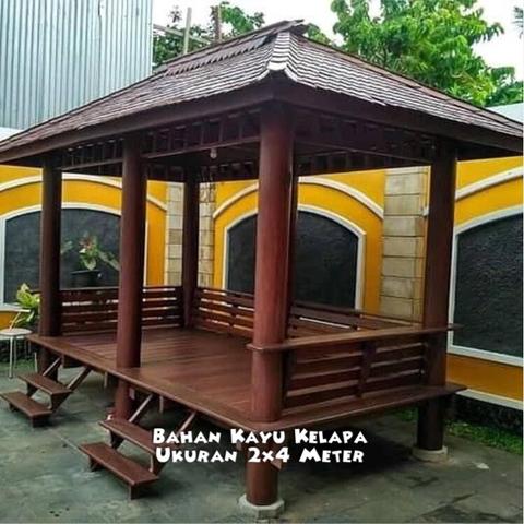 Detail Gambar Saung Dari Kayu Nomer 27