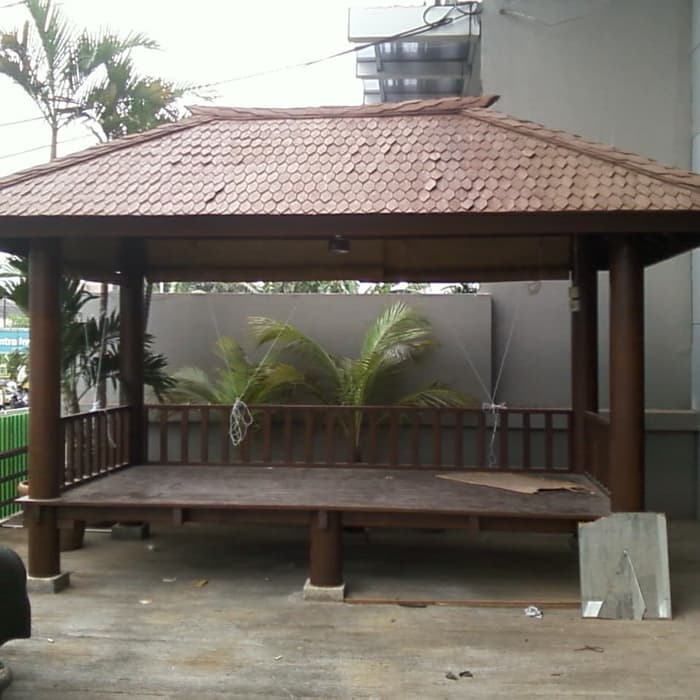 Detail Gambar Saung Dari Kayu Nomer 36