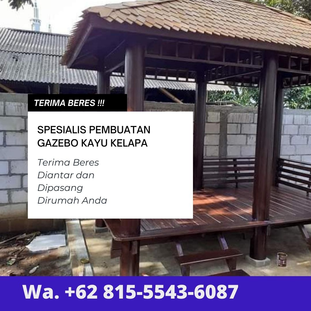 Detail Gambar Saung Dari Kayu Nomer 37