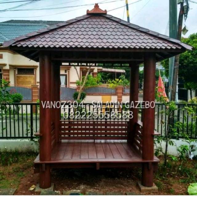 Detail Gambar Saung Dari Kayu Nomer 42