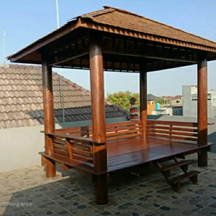 Detail Gambar Saung Kayu Nomer 17