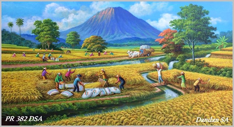 Detail Gambar Sawah Dan Petani Nomer 29