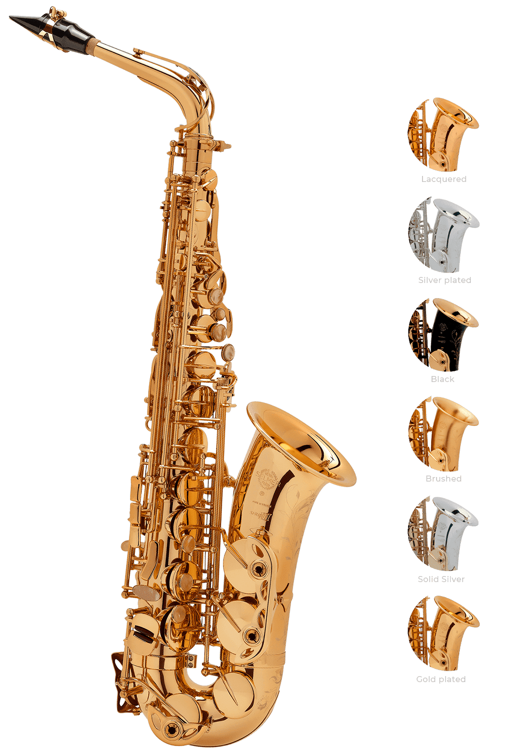 Detail Gambar Saxophone Alto Nomer 10