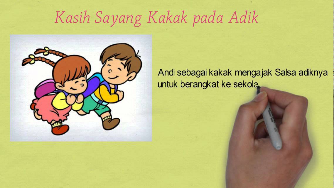 Detail Gambar Sayang Pada Adik Kartun Nomer 7