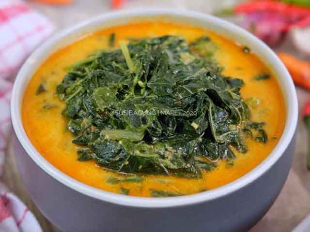 Detail Gambar Sayur Daun Singkong Nomer 2