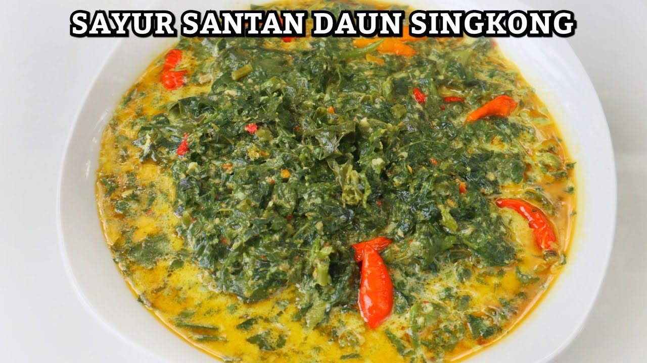 Detail Gambar Sayur Daun Singkong Nomer 45