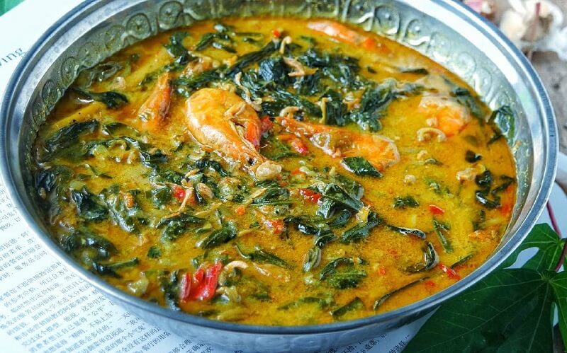 Detail Gambar Sayur Daun Singkong Nomer 7