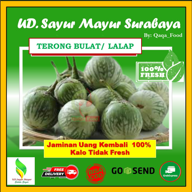 Detail Gambar Sayur Mayur Lalaban Sayur Terong Bulat Nomer 7