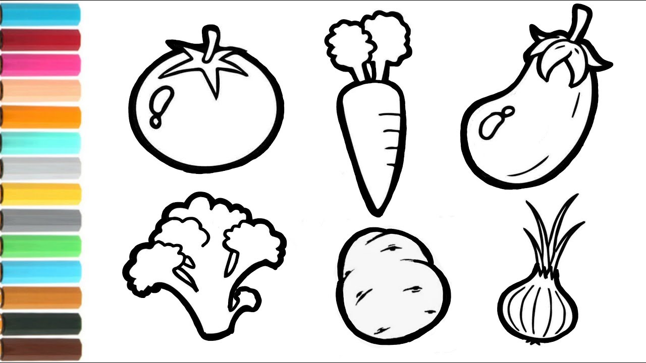 Detail Gambar Sayuran Anak Tk Nomer 3