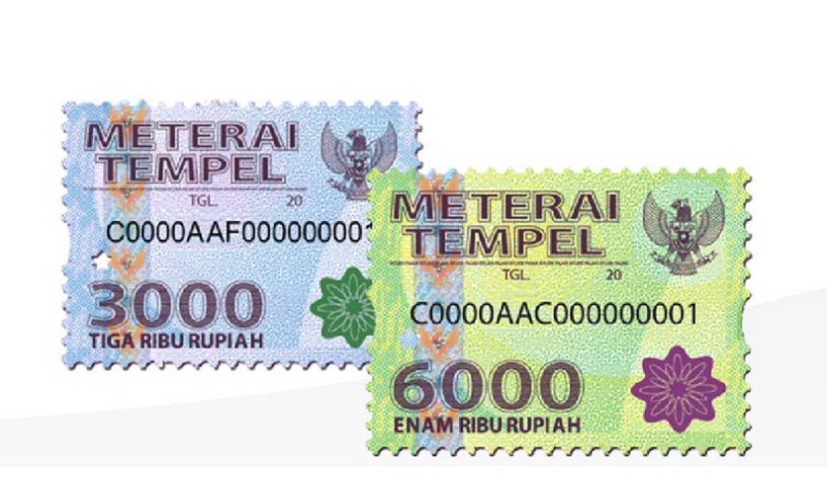 Detail Gambar Scan Materai 6000 Nomer 15