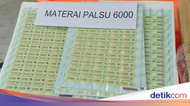 Detail Gambar Scan Materai 6000 Nomer 25