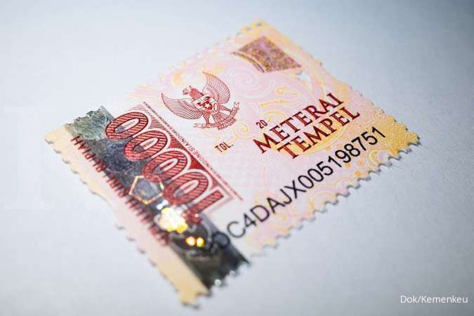 Detail Gambar Scan Materai 6000 Nomer 38