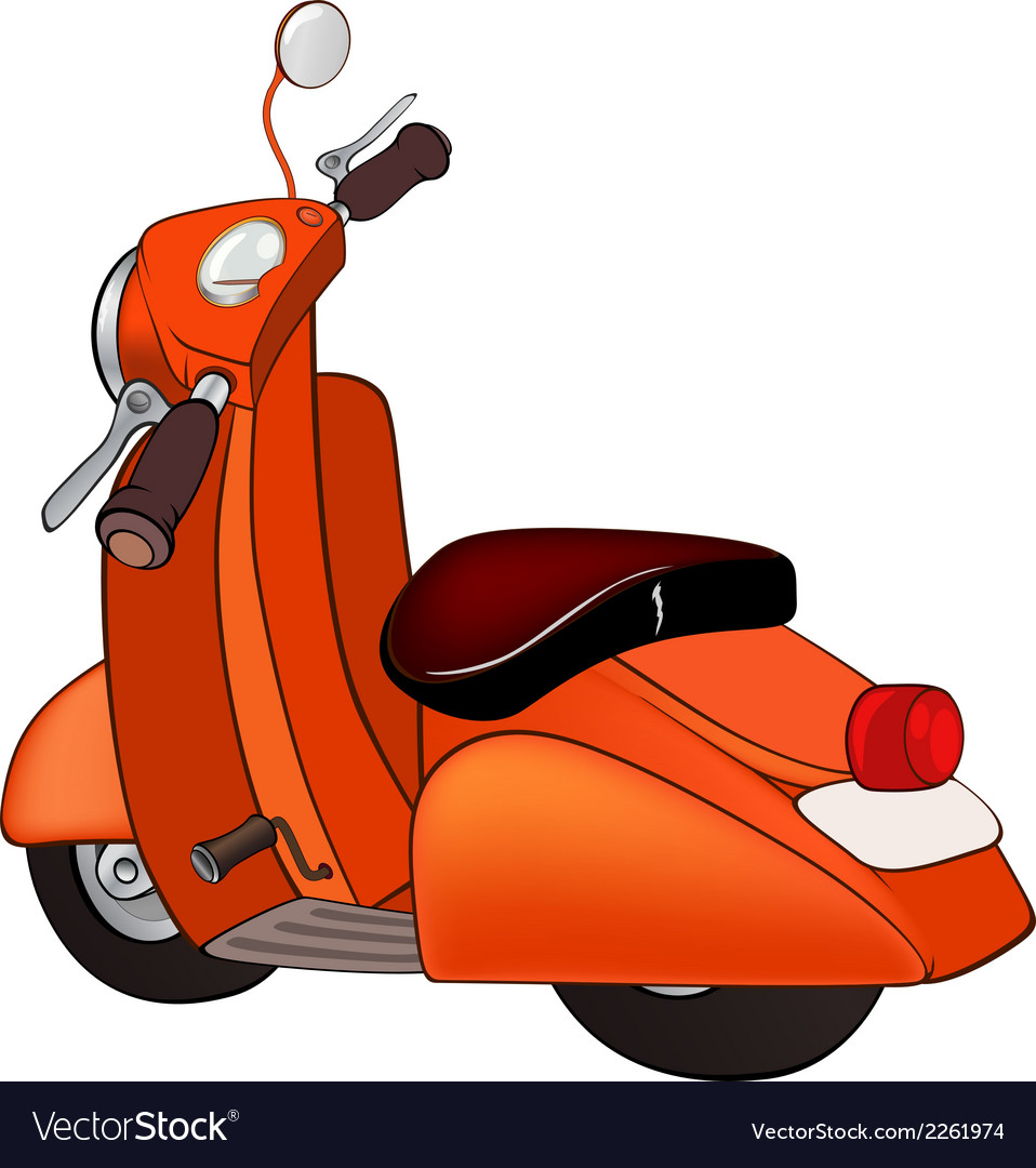 Detail Gambar Scooter Cartoon Nomer 17