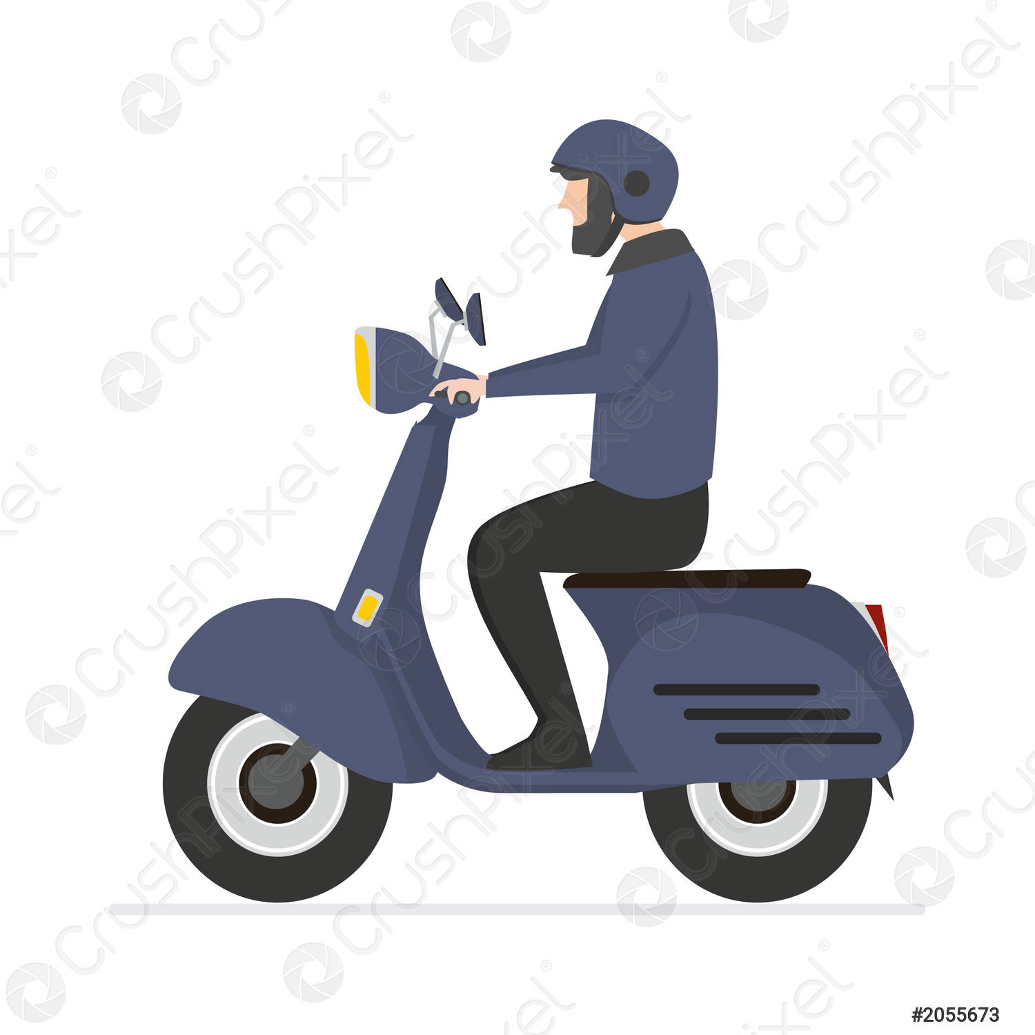 Detail Gambar Scooter Cartoon Nomer 49