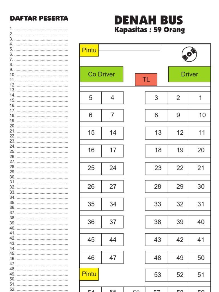 Detail Gambar Seat Bus 50 Nomer 9