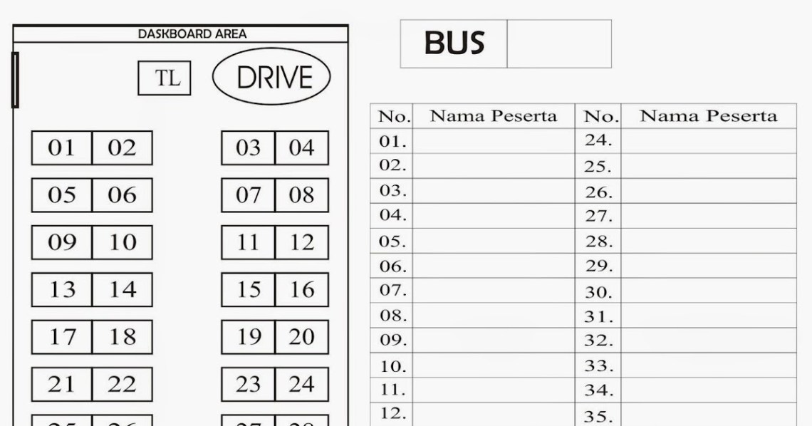 Detail Gambar Seat Bus 50 Nomer 12