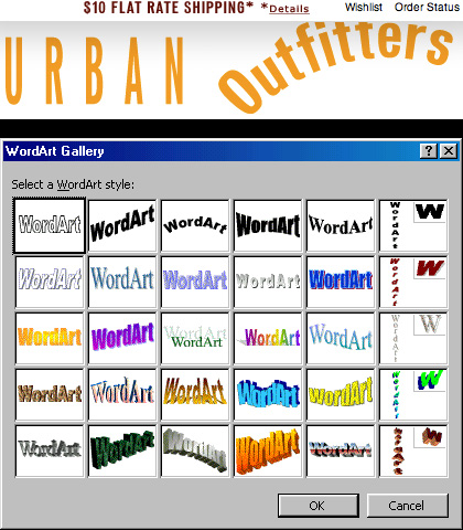 Detail Gambar Sebuah Galeri Wordart Pada Word Nomer 18