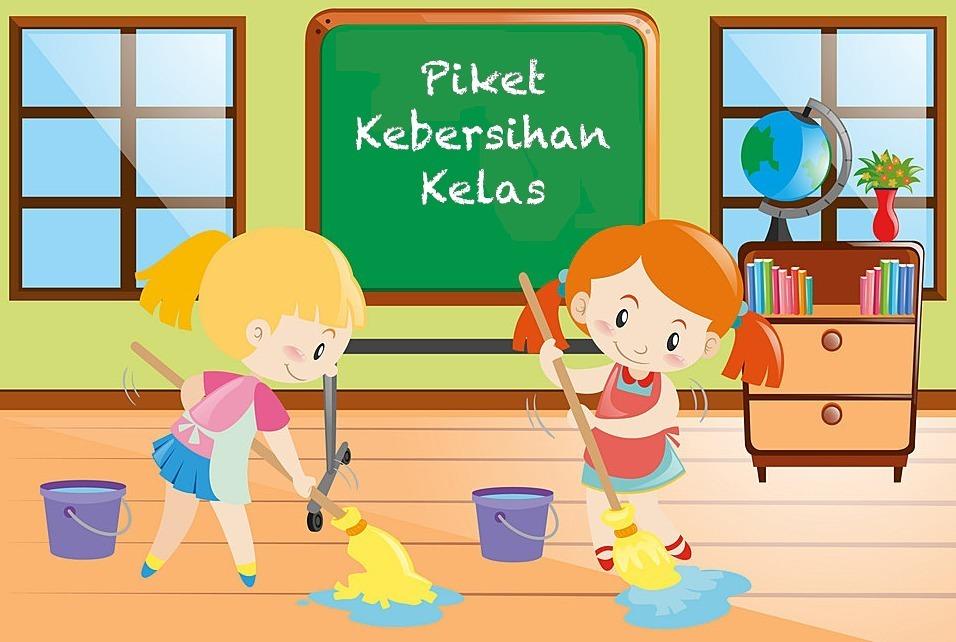 Detail Gambar Sedang Piket Kelas Nomer 40