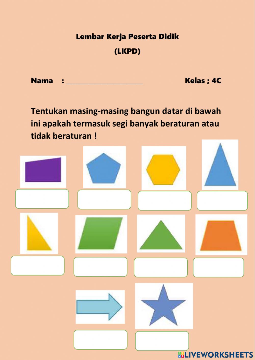 Detail Gambar Segi Banyak Beraturan Dan Tidak Beraturan Nomer 9