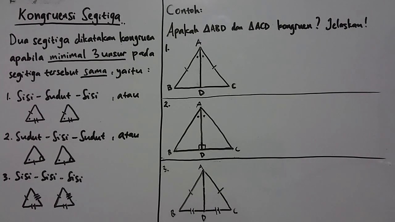 Detail Gambar Segitiga Kongruen Nomer 15