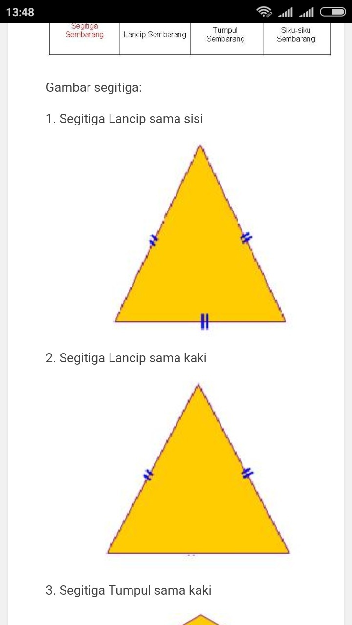 Detail Gambar Segitiga Lancip Nomer 55