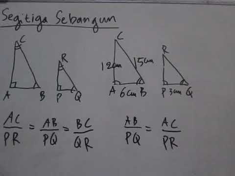 Gambar Segitiga Sebangun - KibrisPDR