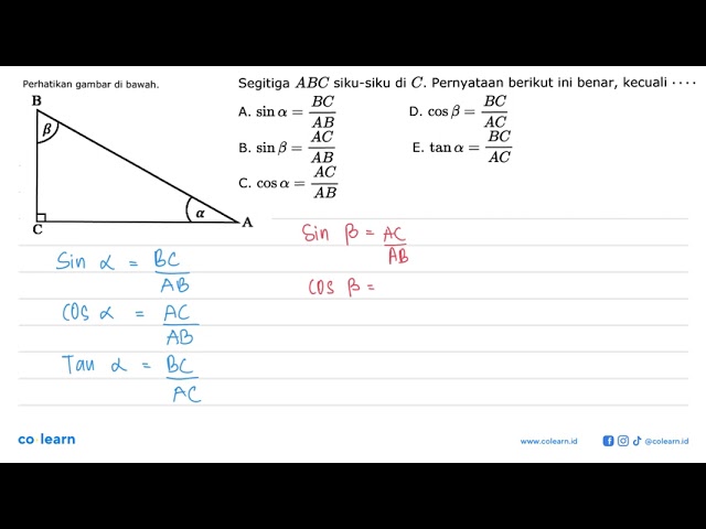 Detail Gambar Segitiga Siku Siku Abc Nomer 11