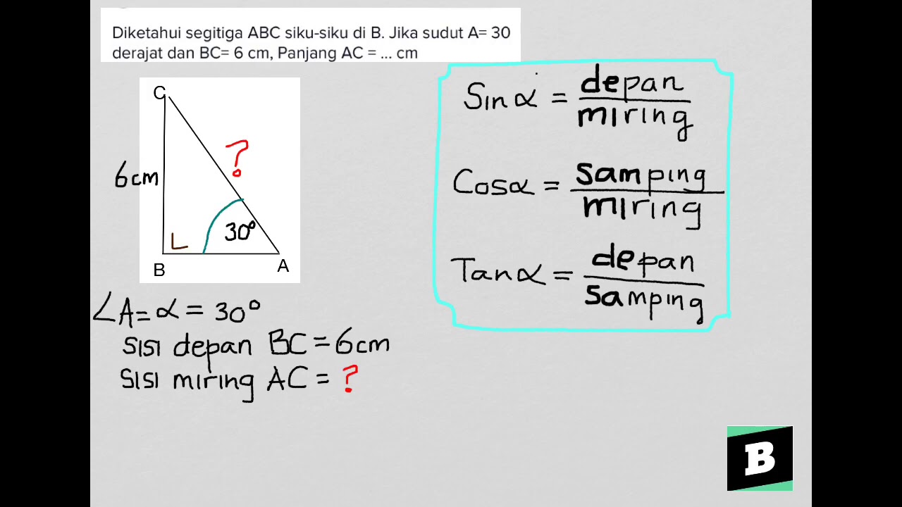 Detail Gambar Segitiga Siku Siku Abc Nomer 35