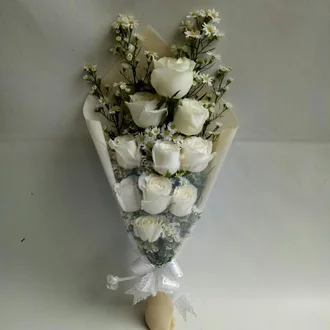 Detail Gambar Seikat Bunga Mawar Putih Nomer 52