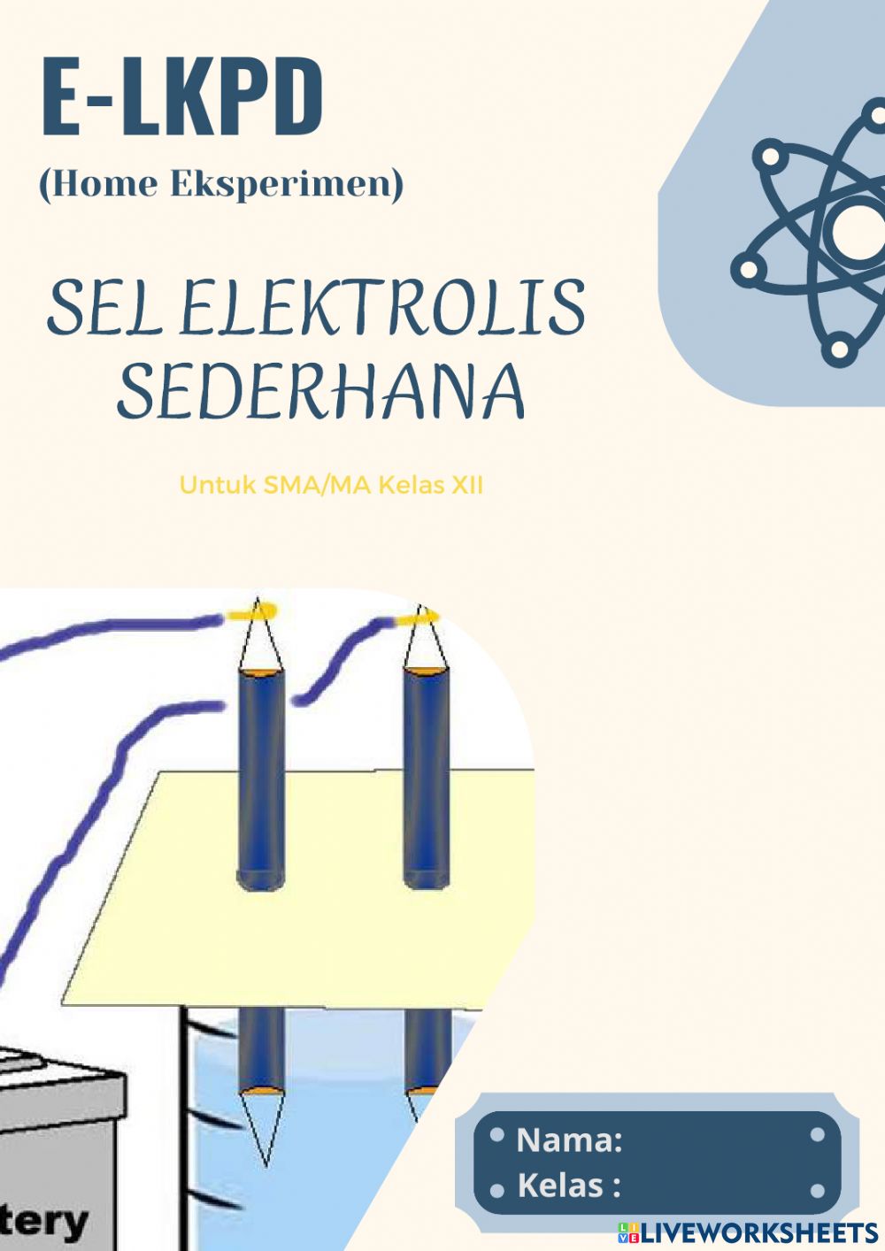 Detail Gambar Sel Elektrolisis Nomer 44