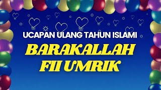 Detail Gambar Selamat Ulang Tahun Islami Nomer 53