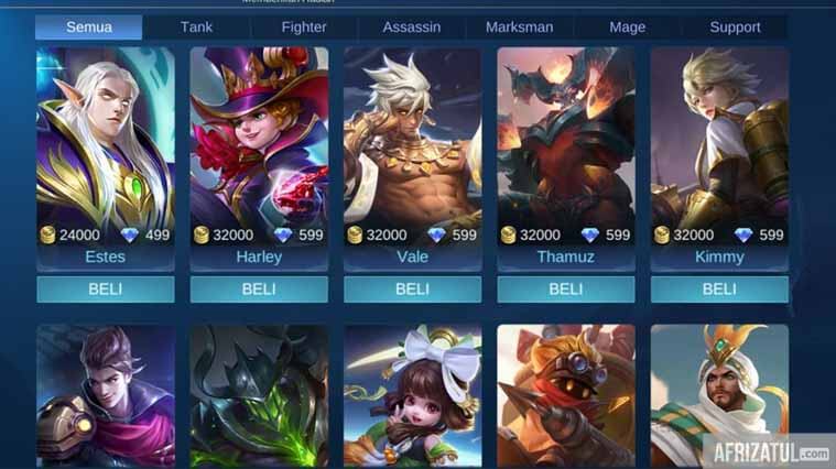 Detail Gambar Semua Hero Mobile Legend Nomer 11