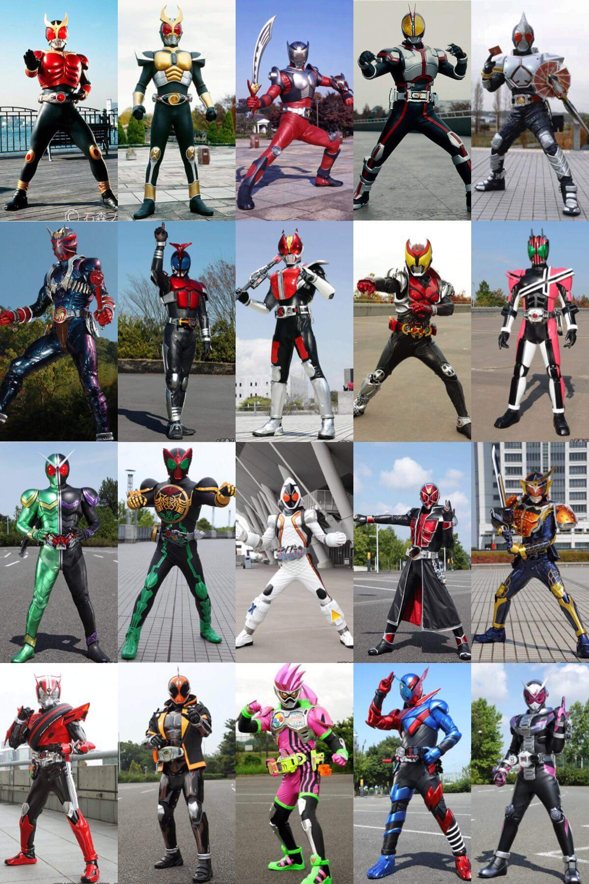 Detail Gambar Semua Kamen Rider Nomer 2