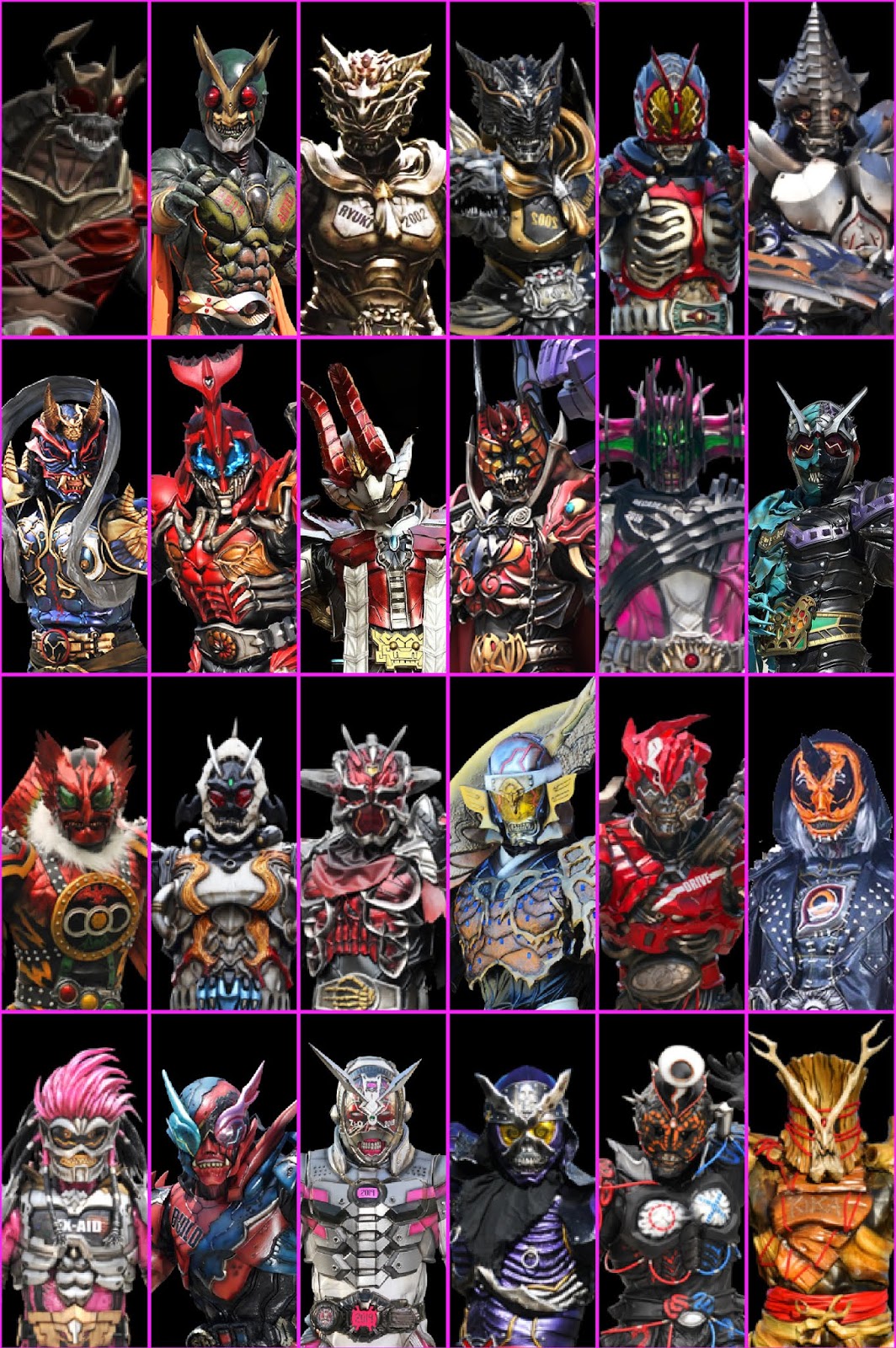Detail Gambar Semua Kamen Rider Nomer 9