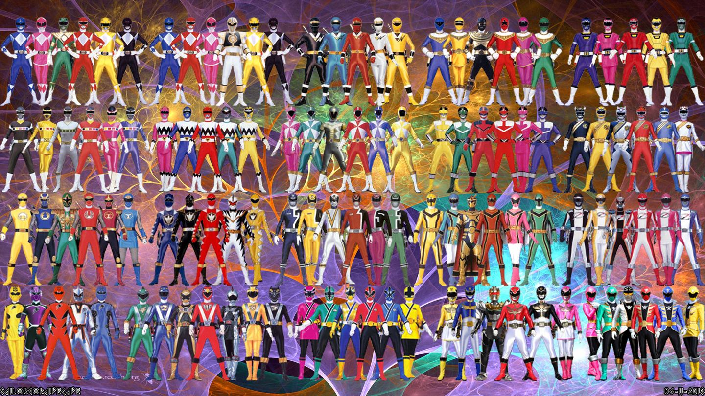 Detail Gambar Semua Power Ranger Nomer 11