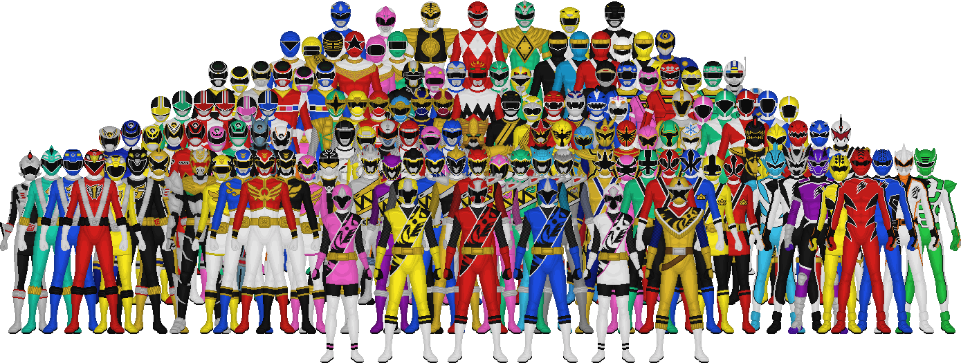 Detail Gambar Semua Power Ranger Nomer 10